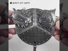 Высококачественная многокомбинационная металлическая серия сувенирных медалей