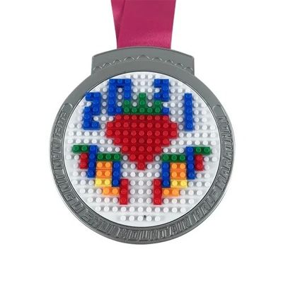 Купить Медаль LEGO Пластмассовая головоломка Красочные Медаль на заказ Медаль цинкового сплава Производство в сети