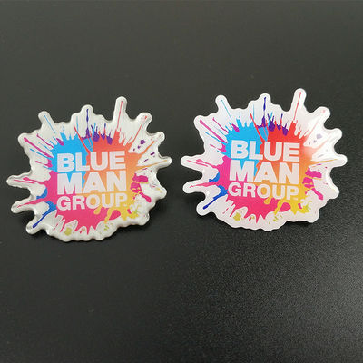 Купить Группа Blue Man Color Splash Lapel Pin идеально подходит для поклонников и коллекционеров Iconic Performance Group Производство в сети
