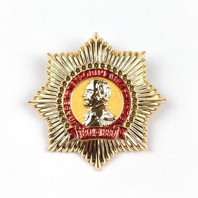 Купить 3D эмалированный золотой оттиск значка с защитной штифтом поддержки 1,15 дюйма идеально подходит для турниров и специальных случаев Производство в сети