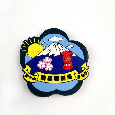 OEM/ODM Заказ PVC холодильник магнитная форма 2D / 3D для туристических сувенирных подарков
