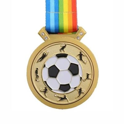 изготовленные на заказ медали футбола engravable